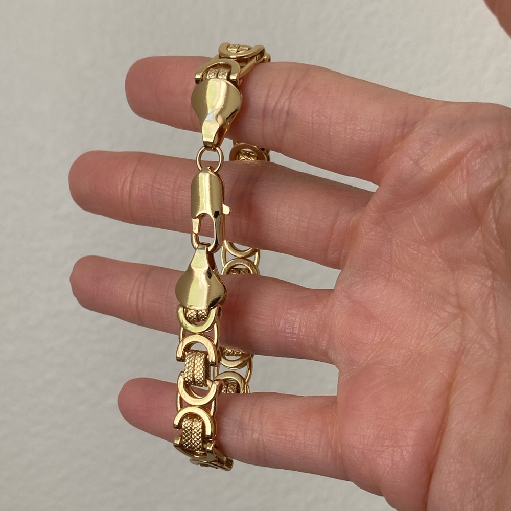 NEW Child of Wild Asher Chain Bracelet Gold Metal Chain link bracelet - Picture 7 of 8